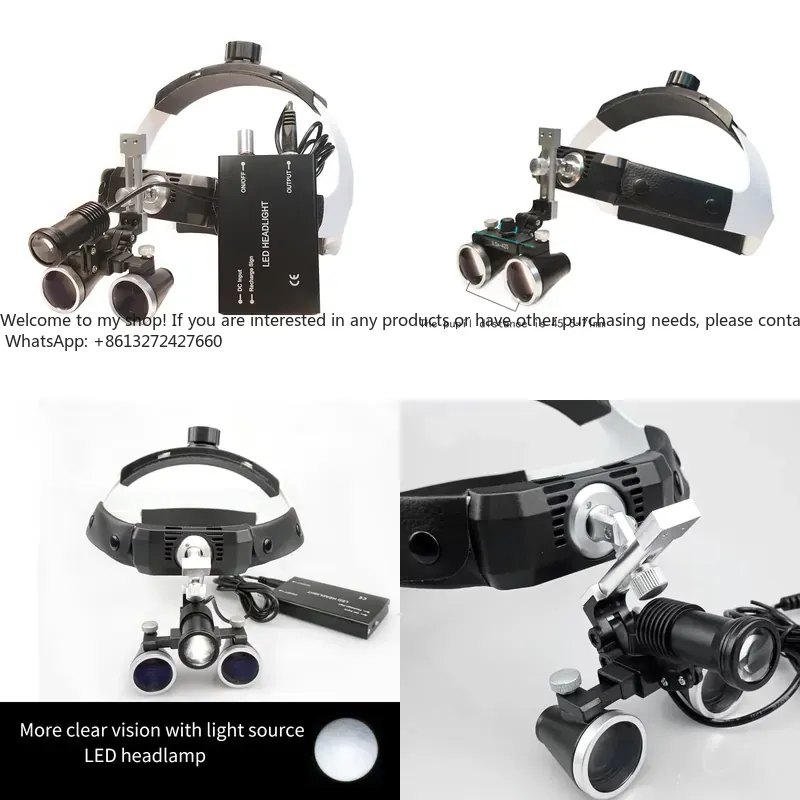 Led Medical Headlight - 3,5X/2,5X vergroting binoculaire loep chirurgische vergrootglas
