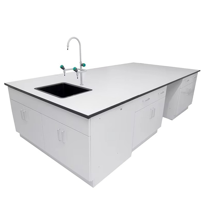 Medical Labs - Medisch laboratoriummeubilair eilandtafel elektronische biologie-eilandwerkbank met